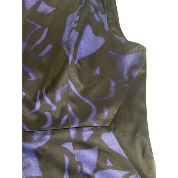 T Tahari Cali Violet Belle Purple Sheath Dress Size 16 - Picture 4 of 5